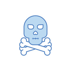 Skull of Death vector icon