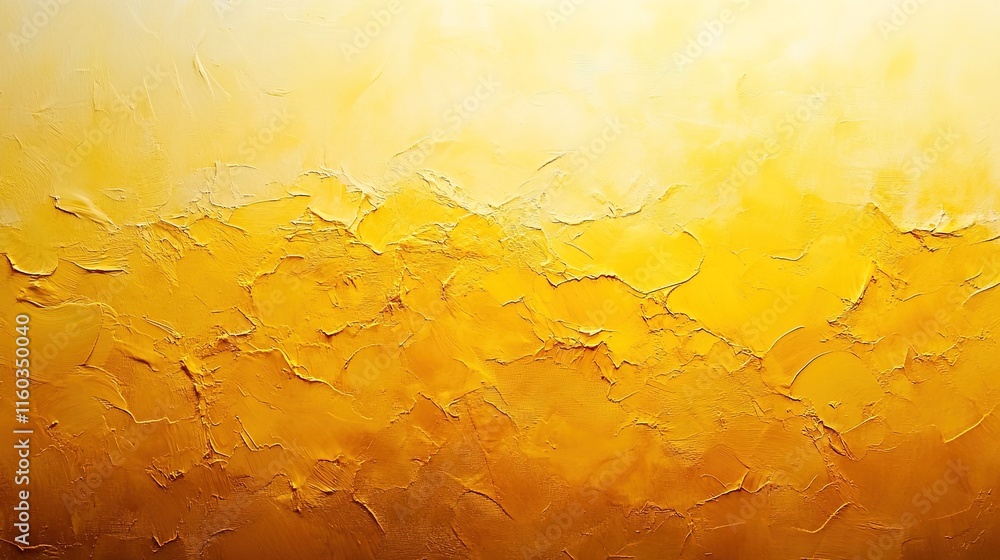 Poster abstract yellow gradient with subtle textures and light effects