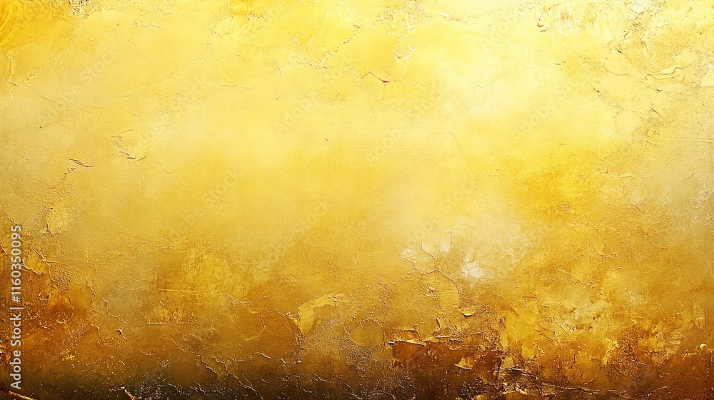 Poster abstract yellow gradient with subtle textures and light effects