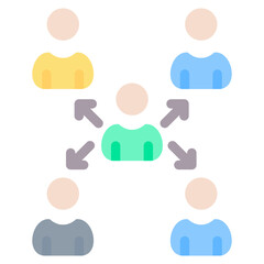 Obraz premium Stakeholder Icon