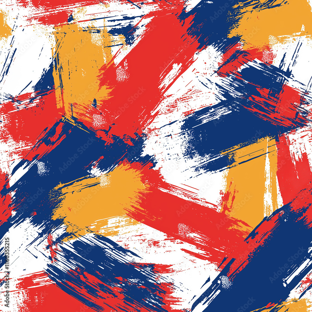 Poster dynamic fabric pattern design event vibrant colorful background seamless pattern art modern textile 