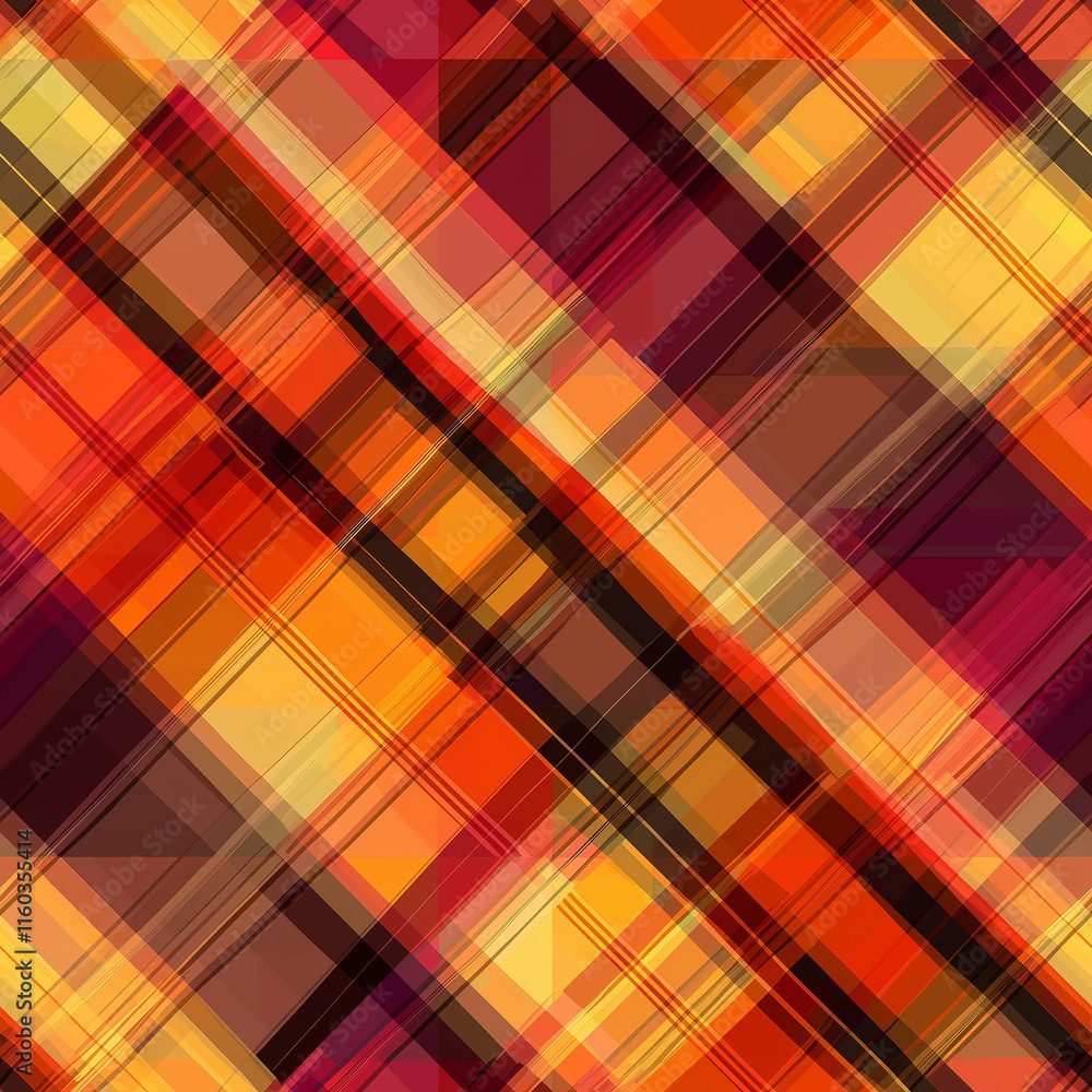 Poster dynamic fabric pattern design abstract digital art seamless texture colorful geometric environment v