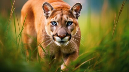 Obraz premium Florida panther conservation theme highlighting save the florida panther day Save the Florida Panther Day