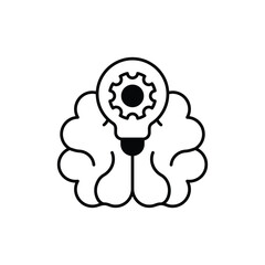 Brainstorming  vector icon