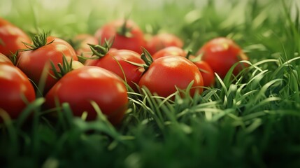 The Fresh Ripe Tomatoes