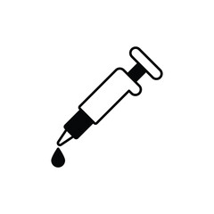 Pipette vector icon