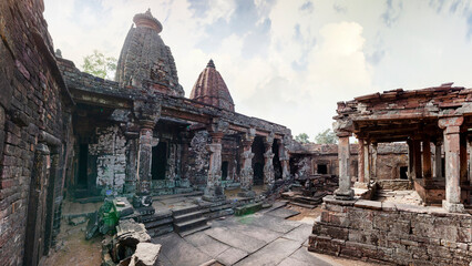 Incredible, untouched by time and man Van Mandir Digambar Jain Temple complex of the 9th century....