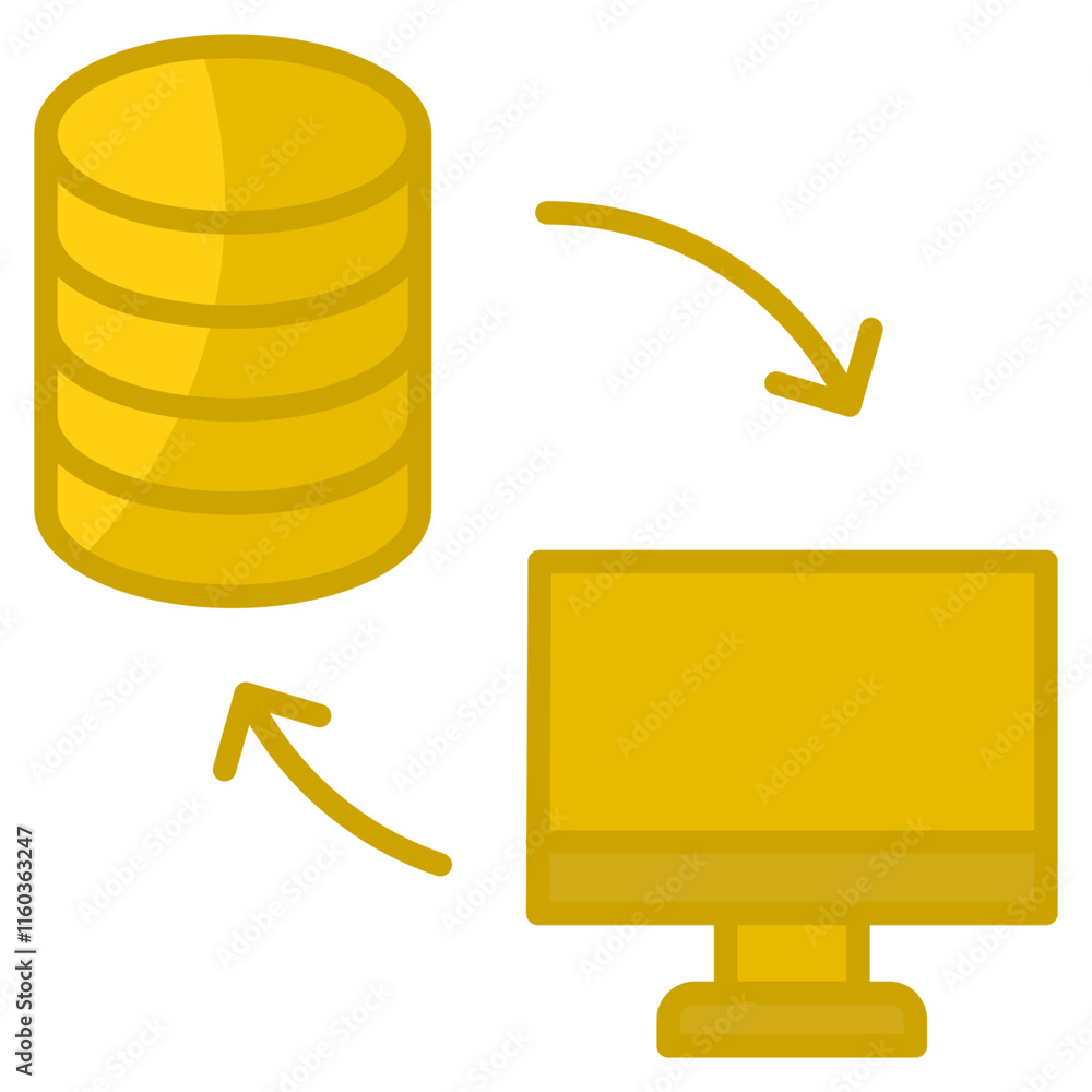 Poster api integration icon element for design