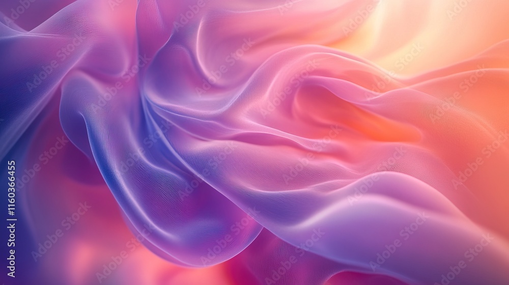 Poster vibrant abstract swirls: mesmerizing colors and patterns in motion