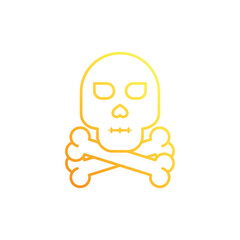 Skull of Death vector icon
