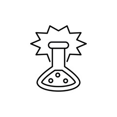 Chemical Reaction vector icon