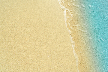sand beach texture background topview