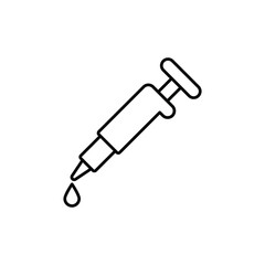 Pipette vector icon