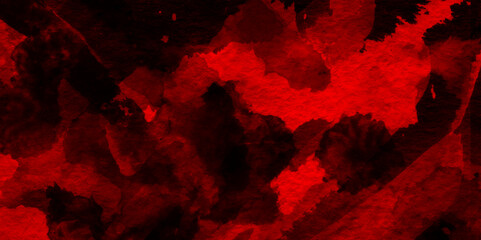 Abstract grainy fantasy smooth light red watercolor paper texture with clouds, Grunge red background, Stain artistic hand painted texture of red, pastel hand painted watercolor of red texture.