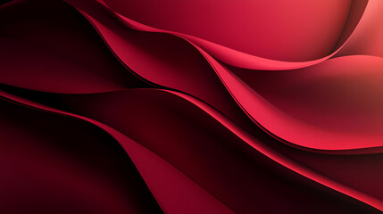 Fototapeta premium Abstract Crimson Waves: A mesmerizing abstract background with undulating crimson waves creates a dynamic and captivating visual experience, perfect for adding depth and intrigue to your designs. 