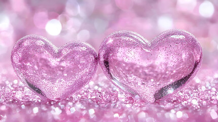Obraz premium Valentines Day. Romantic symbols of love.