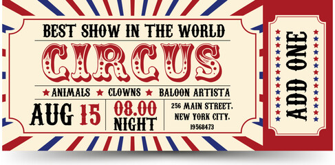 Circus Ticket © Sadun