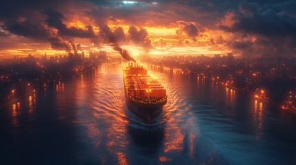 Cyber-driven renewable shipping transforming delivery systems for sustainability