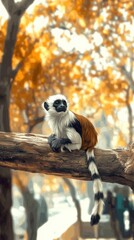 A close-up of a curious mouse peering through a hole, set in a smooth white environment. The image combines cuteness and exploration of the unknown.