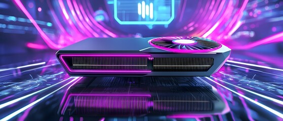 A keyboard with a black keypad and a purple background