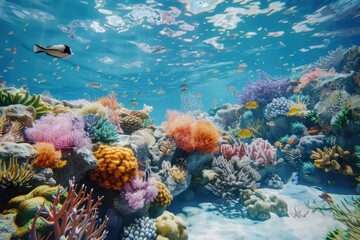 Naklejka premium Coral Barrier Reef