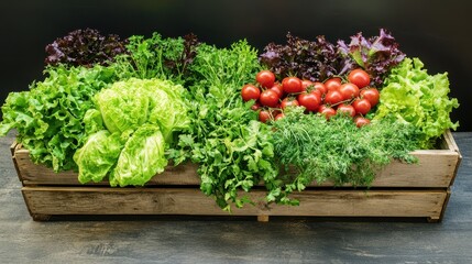 The Fresh Garden Vegetable Display