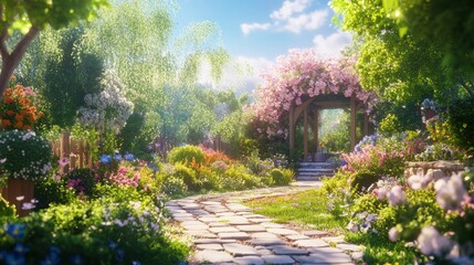 Obraz premium Gardening reconnects you with nature and relieves stress.