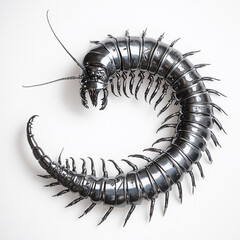 Obraz premium Close up of a centipedes