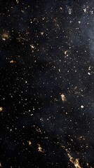 Background Granite colour Black Galaxy tiny, shimmering specks of gold 