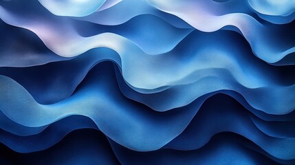 Fototapeta premium A modern blue gradient abstract with smooth transitions and professional visual aesthetics