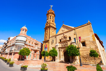 Saint Sebastian Parish Church in Antequera city, Spain