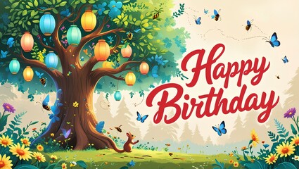 abstract christmas tree