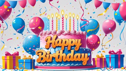 birthday party background