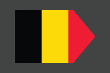 Belgium flag sign, Belgium flag vector graphic, Belgium country flag is a symbol of freedom, National Belgium flag, vector illustration
