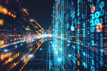 Big data visualization with machine learning algorithms and analysis.