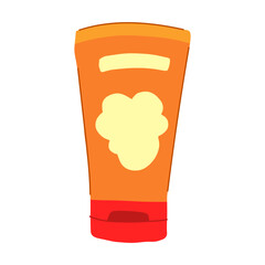 wipes powder baby cartoon. lotion bib, pacifier blanket, onesie stroller wipes powder baby sign. isolated symbol vector illustration