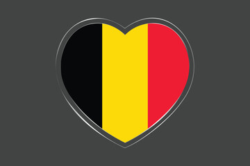 Belgium flag sign, Belgium flag vector graphic, Belgium country flag is a symbol of freedom, National Belgium flag, vector illustration
