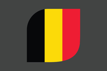 Belgium flag sign, Belgium flag vector graphic, Belgium country flag is a symbol of freedom, National Belgium flag, vector illustration
