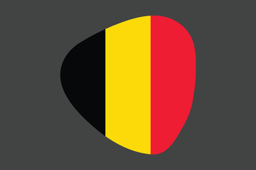 Belgium flag sign, Belgium flag vector graphic, Belgium country flag is a symbol of freedom, National Belgium flag, vector illustration
