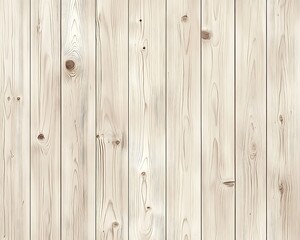 Obraz premium A clean minimalist wooden floor with light natural wood grain patterns