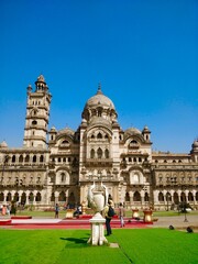 Facade of Laxmi Vilas Palace in Vadodara (Baroda), Gujarat, India