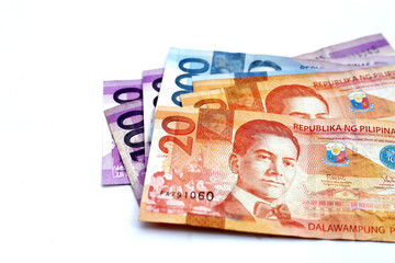 Philippine money, Banknotes with coins