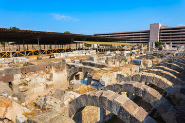 Obraz premium The Agora of Smyrna in Izmir city in Turkey