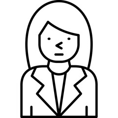 Business Woman Icon