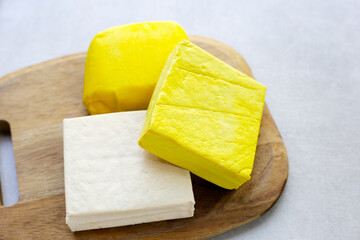 Soy tofu cubes, Tofu soy bean curd