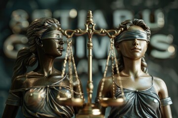 Fototapeta premium the concept of income gap