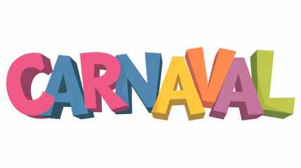 Fototapeta premium Creative Carnaval 2025 Design With Retro Banner. Blank Background Celebrating Brazilian March Festivities Perfect for Campaigns.