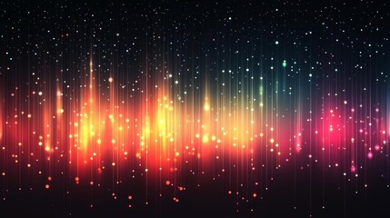 Binary Code Seamless Vector Pattern. Generative AI