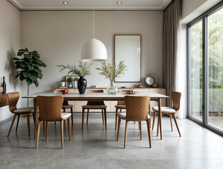 Obraz premium modern interior home decor kitchen interior kitchen decor