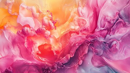 Obraz premium Beautiful Flowing Summer Color Abstract Background.
